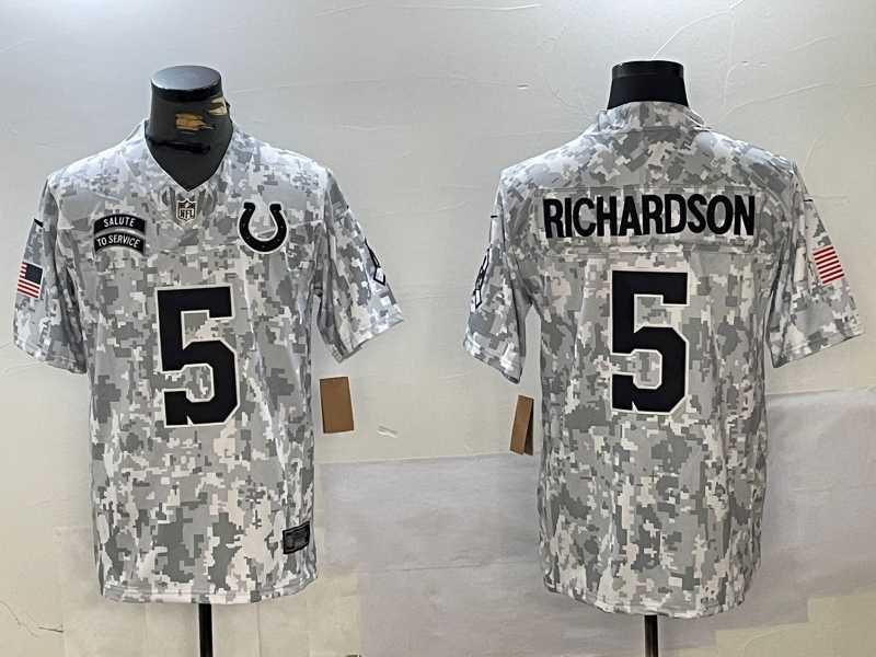 Men's Indianapolis Colts #5 Anthony Richardson Arctic Camo 2024 FUSE Salute to Service Limited Stitched Jersey Dzhi,We sell and wholesale Men's Indianapolis Colts #5 Anthony Richardson Arctic Camo 2024 FUSE Salute to Service Limited Stitched Jersey Dzhi on line form chian!
